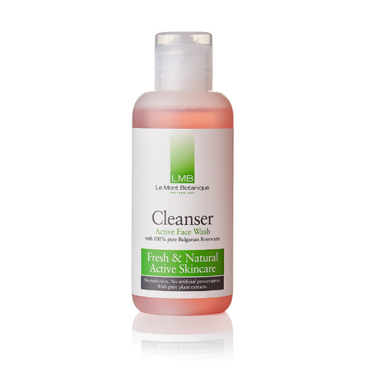 Rose Water + Oil Cleanser Active Face Wash